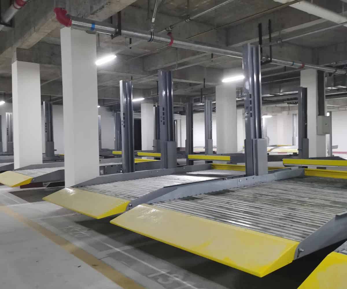 PSH升降橫移式立體停車(chē)位過(guò)驗(yàn)收