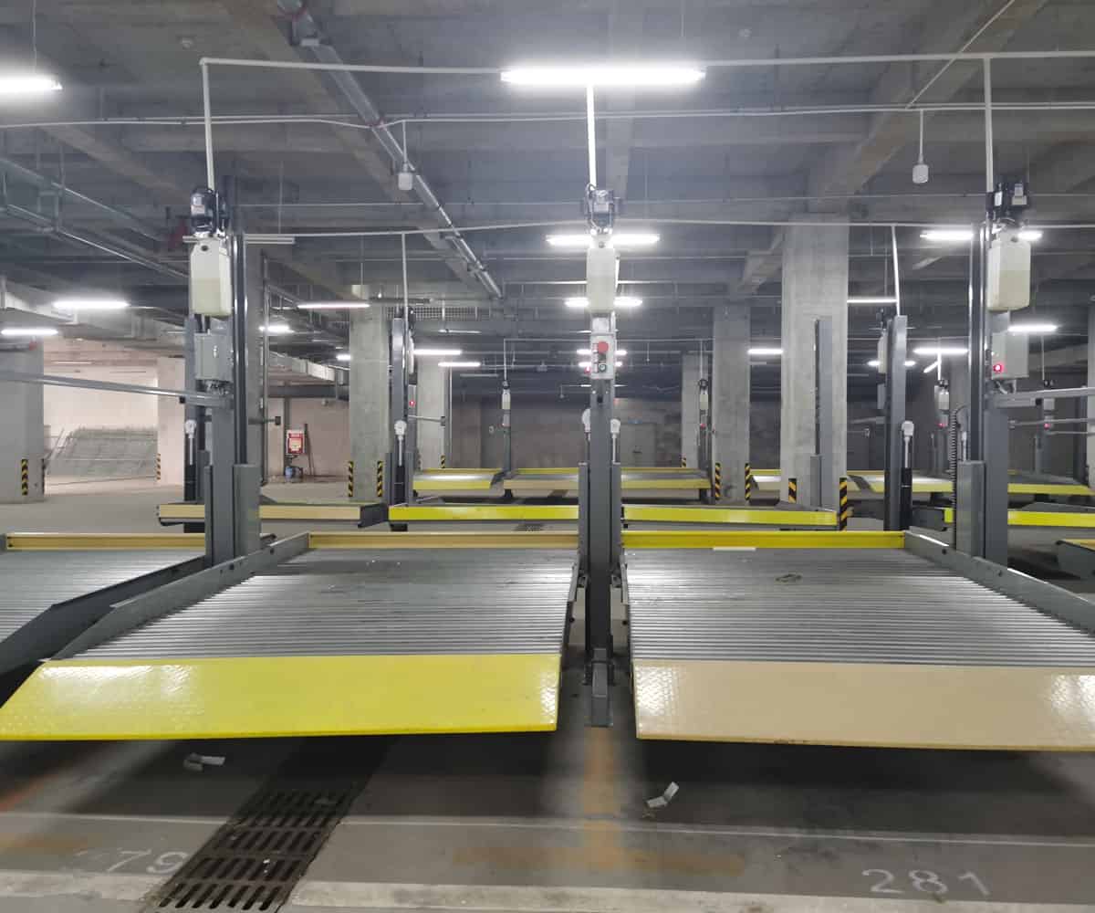 北川地下室簡易類機械式立體車庫過驗收
