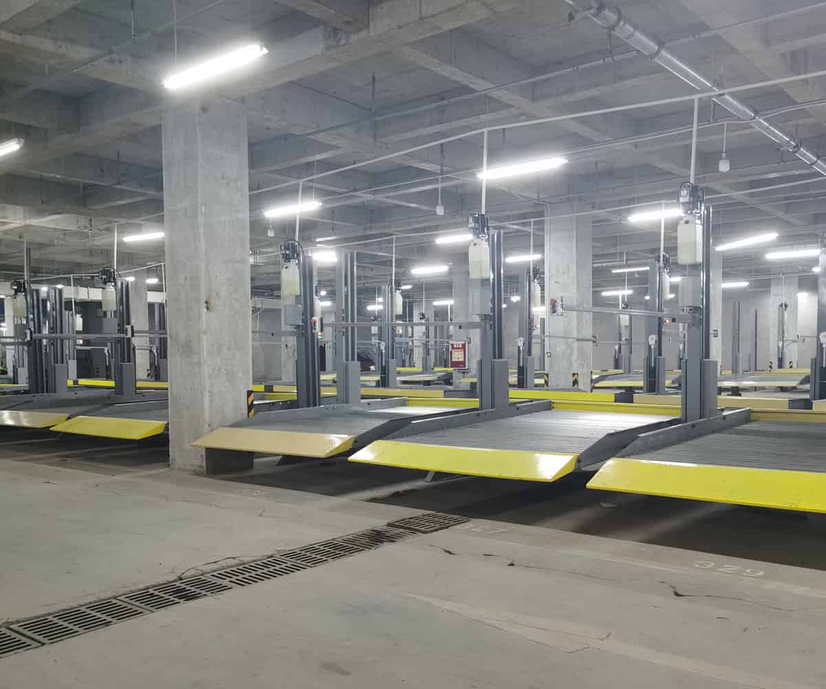 渠縣四柱簡易升降類停車立體車庫租用
