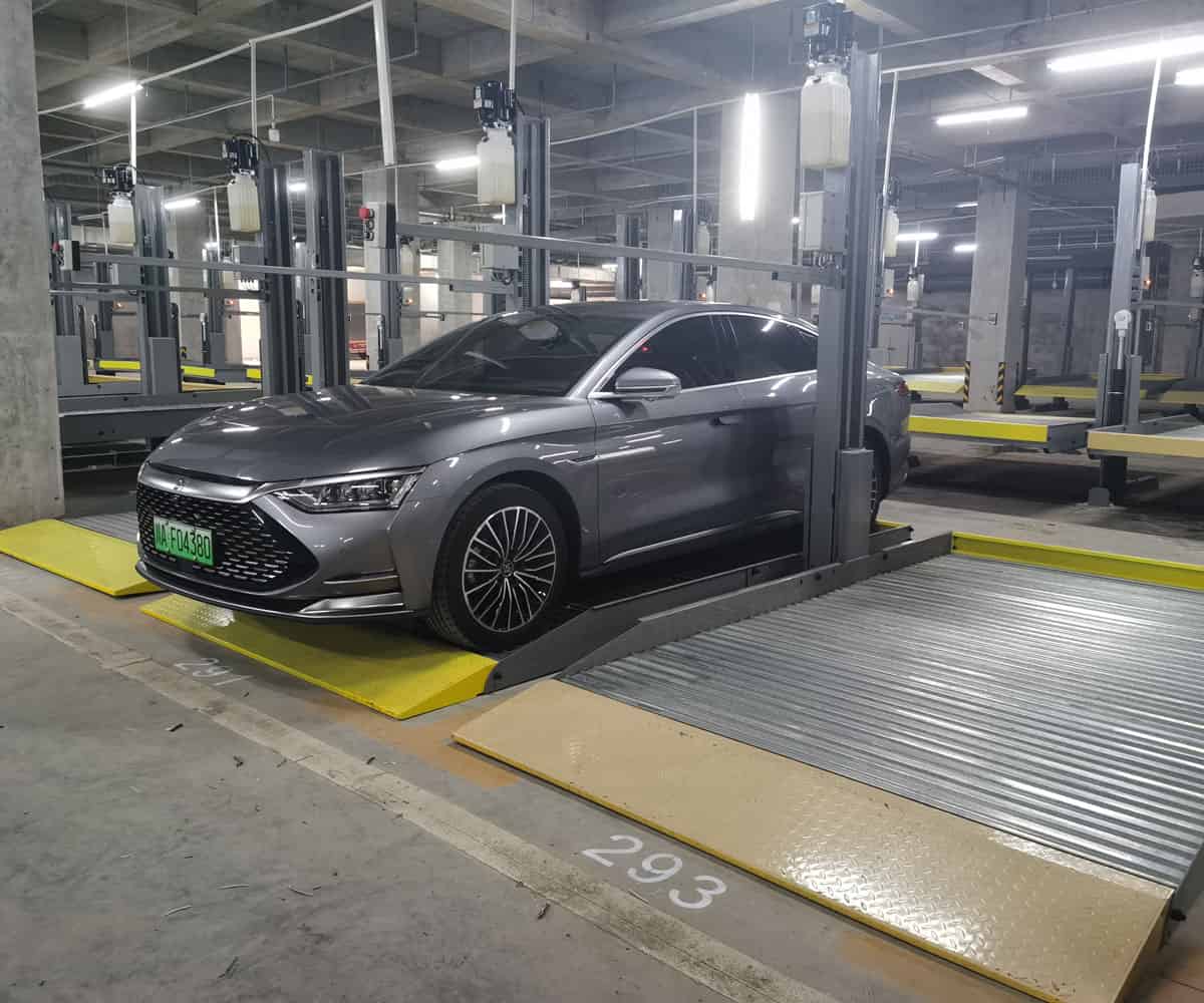 新都四柱簡(jiǎn)易式立體停車位維保