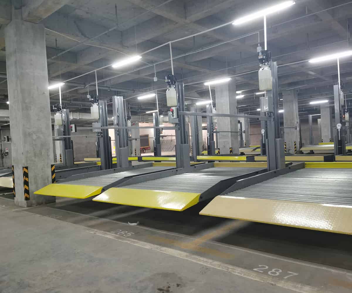白玉PSH上下升降停車位改造