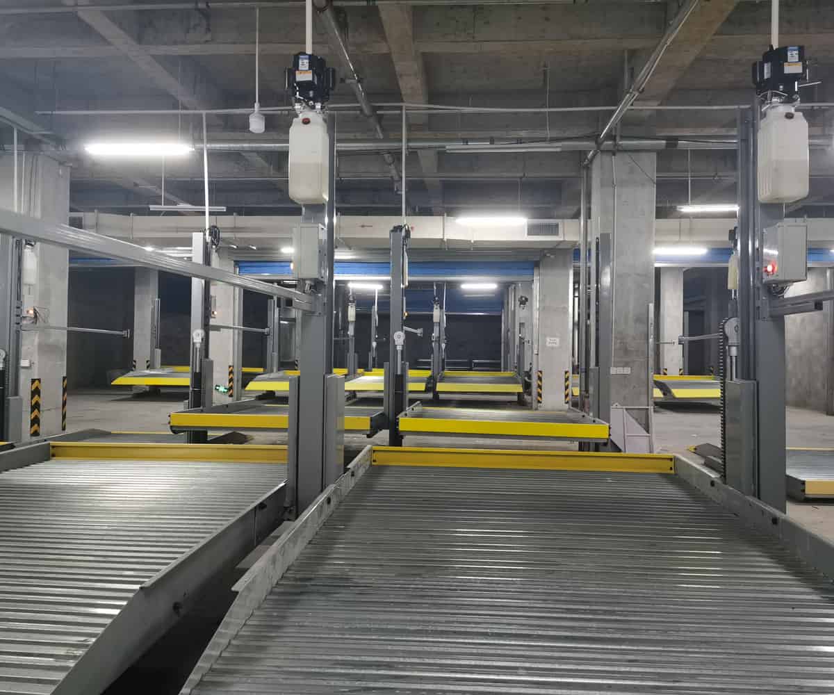 渠縣二層升降橫移式機械停車位租用