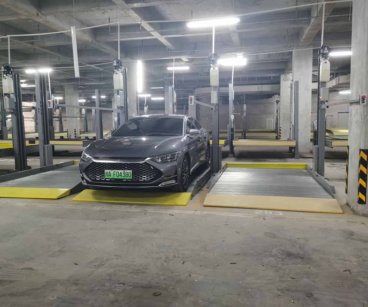 游仙2柱立體停車設(shè)備短租