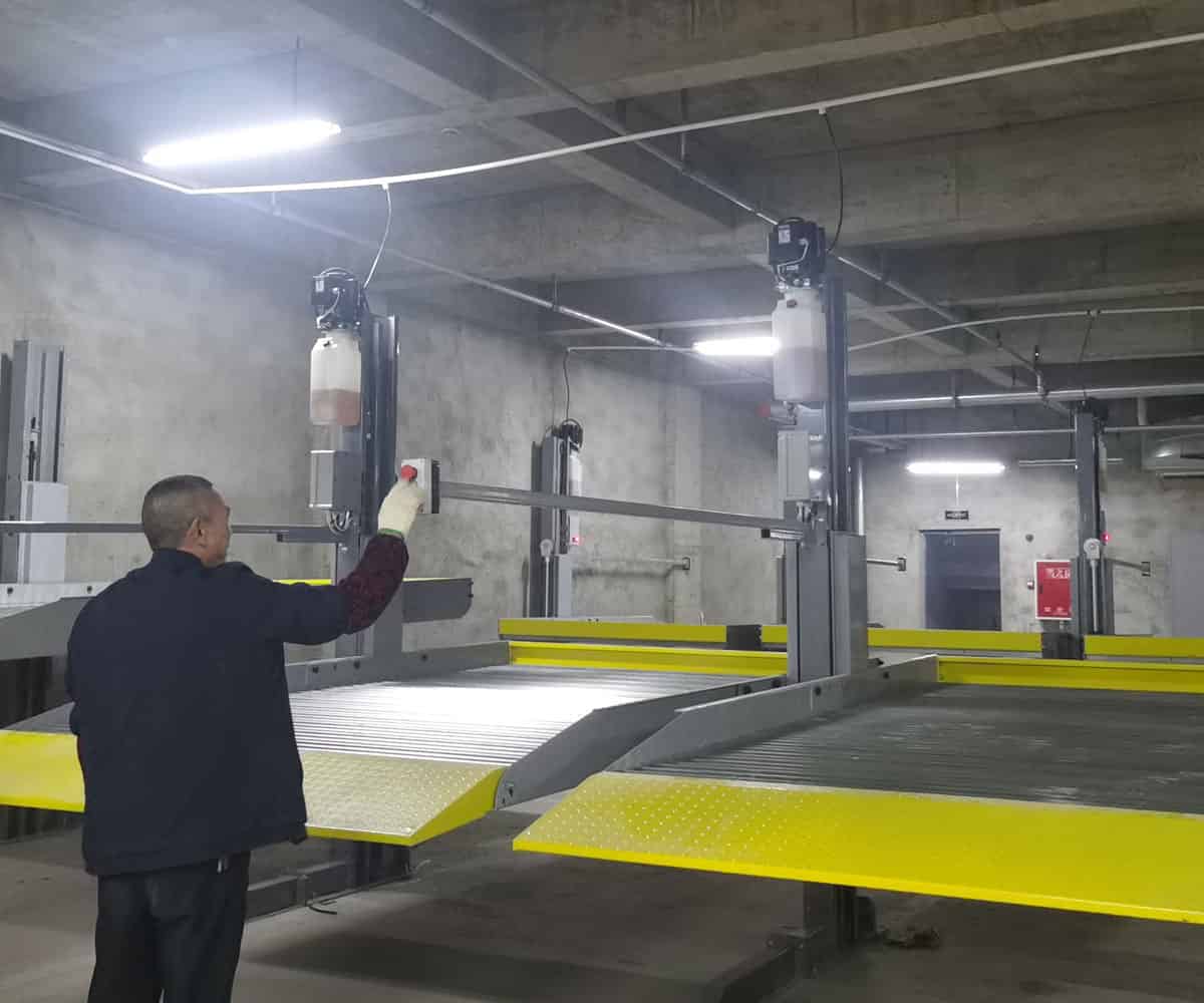 湖北二層PSH型立體停車設備二手