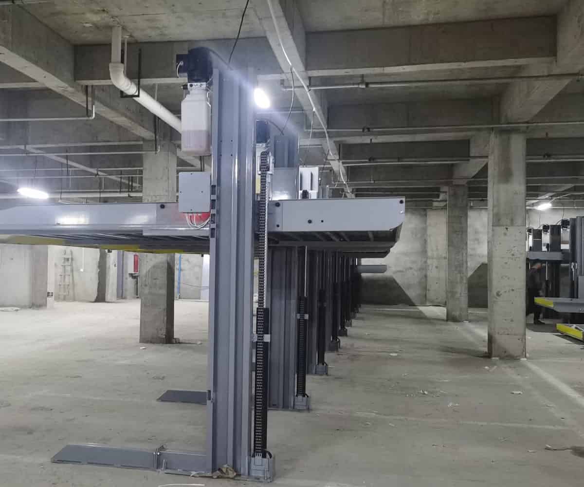 巴中2層升降式機(jī)械式立體車庫出租