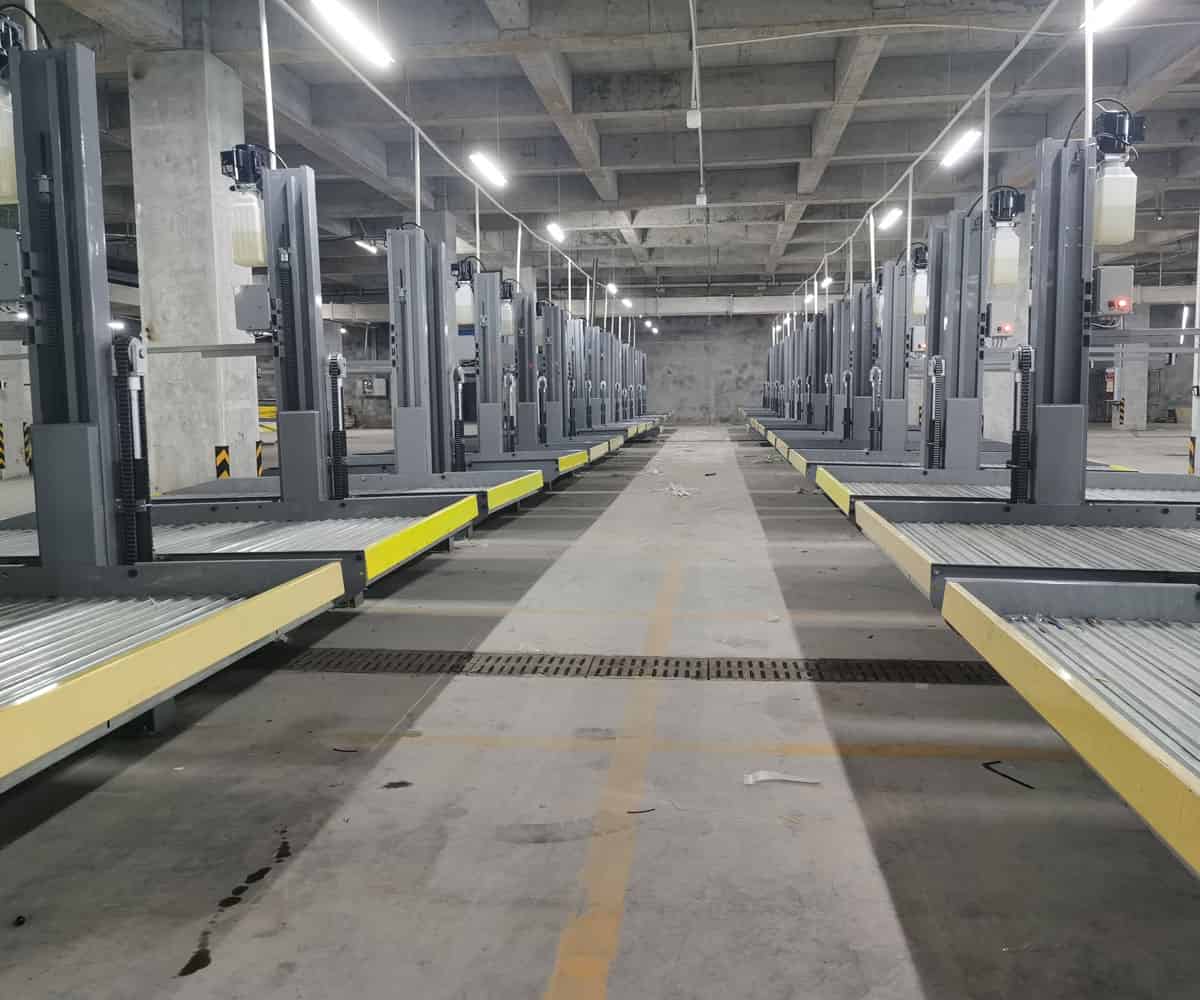 達(dá)川2層升降式立體停車庫回收