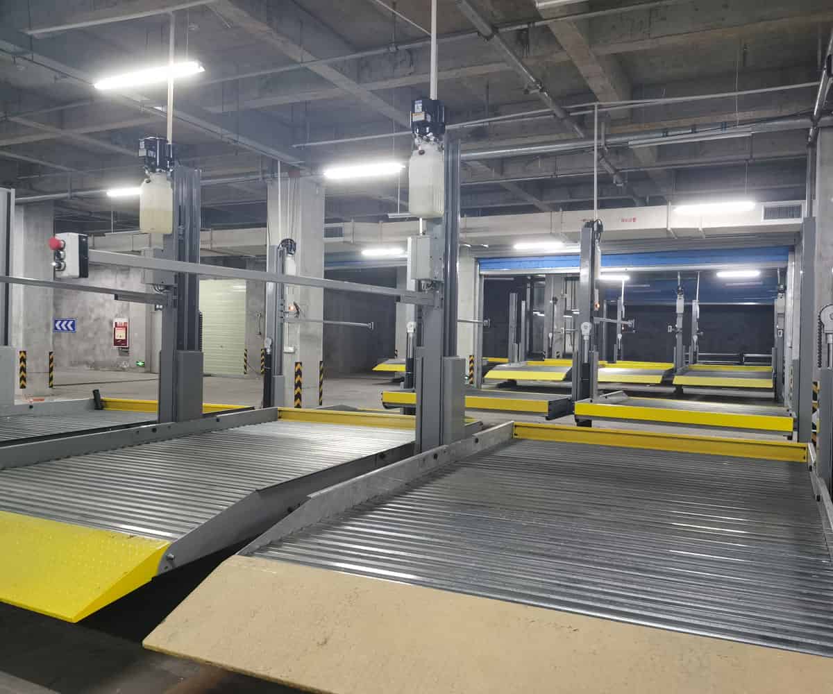 東坡PSH橫移式機(jī)械式停車設(shè)備改造