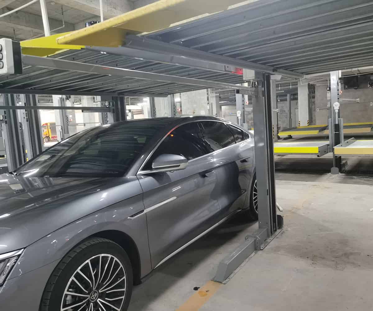 錦江2柱機(jī)械立體車庫維保