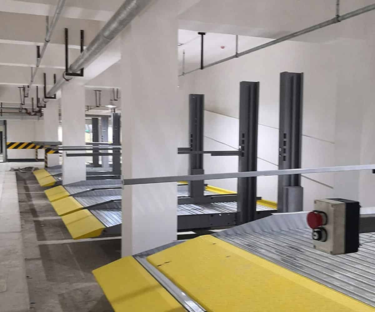 新都升降平移式停車立體車庫(kù)過(guò)驗(yàn)收
