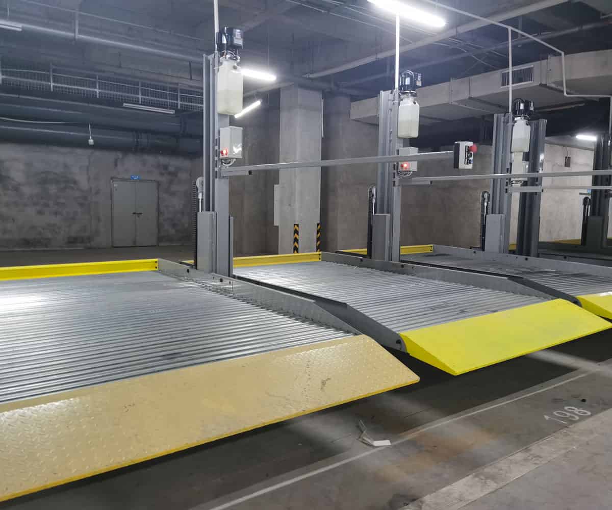 陜西雙柱簡易式立體車庫停車設(shè)備出租