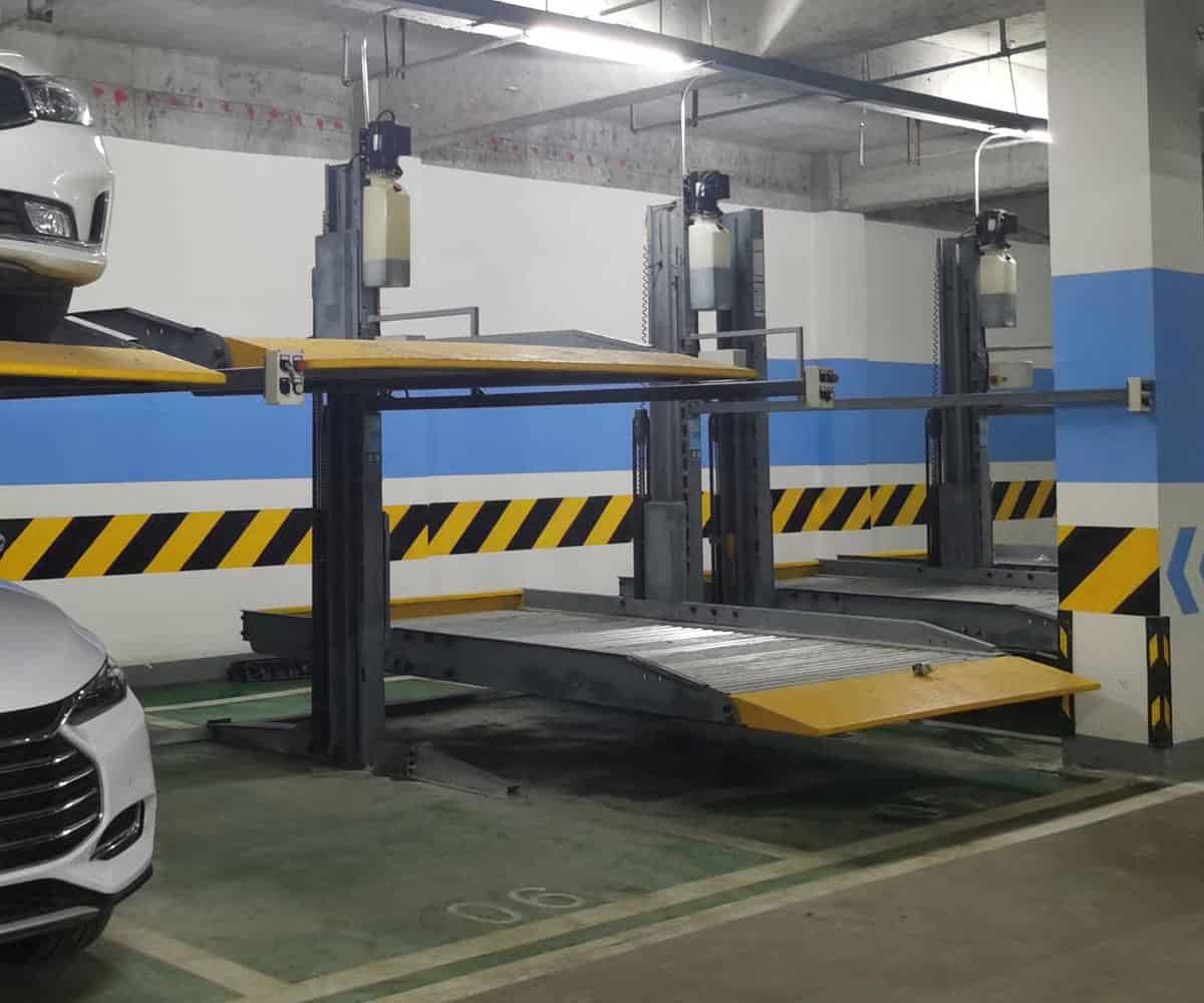 敘永2層簡易升降類立體停車庫回收