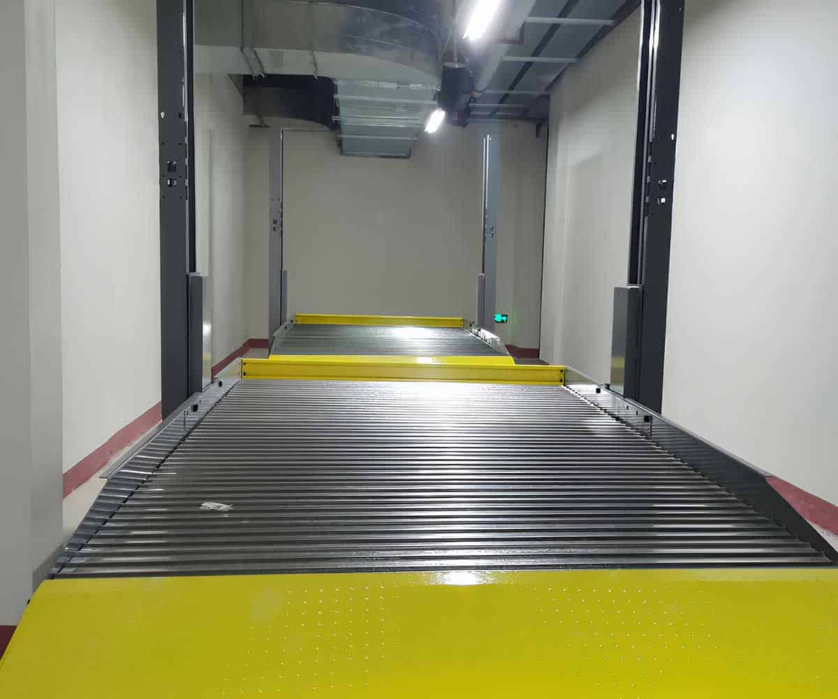 4柱機械停車庫的運行成本分析