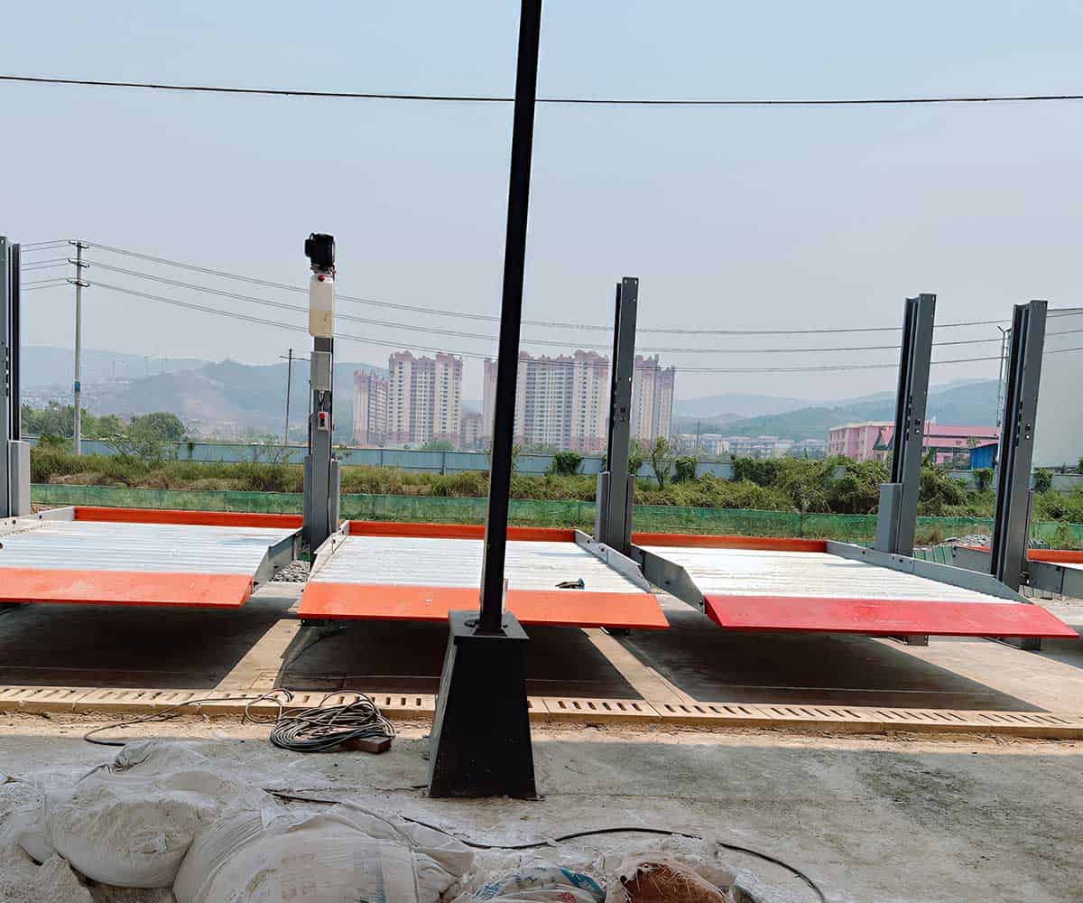 二層升降橫移機械式停車庫的主要類別介紹