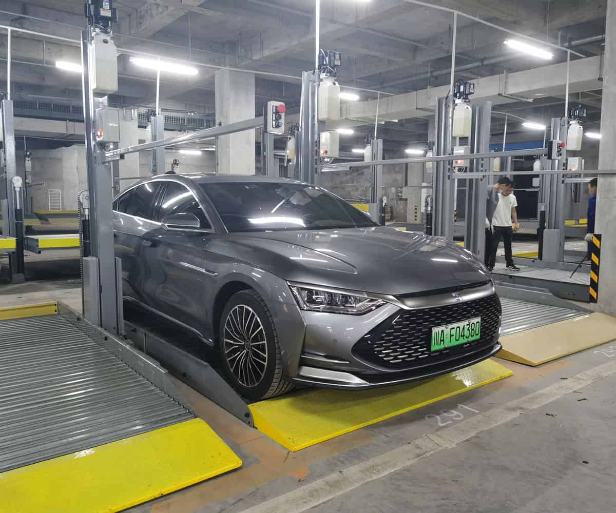 游仙小區(qū)2層簡(jiǎn)易類立體車庫(kù)停車設(shè)備