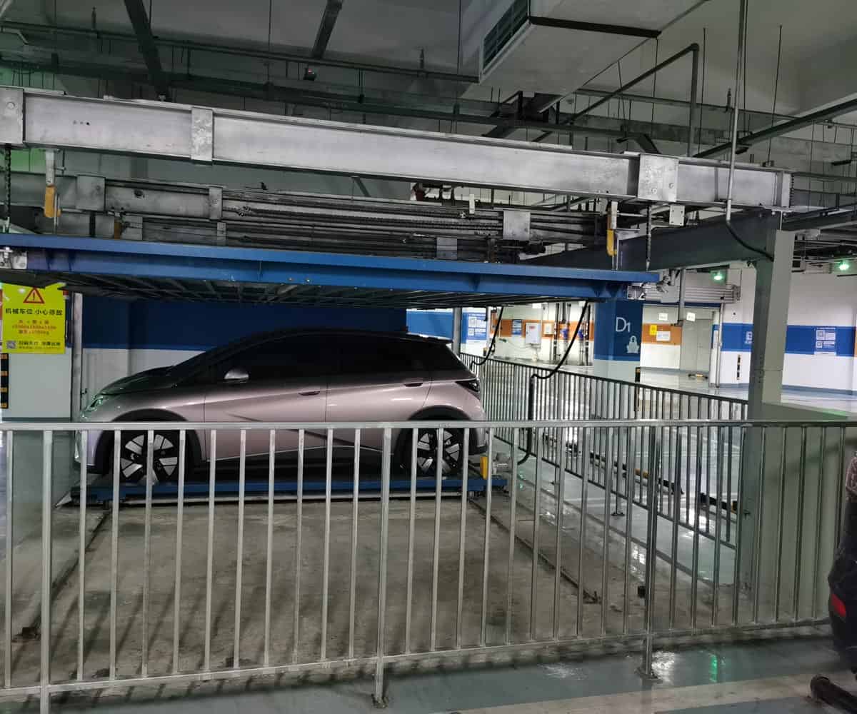 富順PSH多層升降橫移機械式立體停車設備